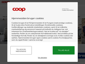 'coop.dk' screenshot