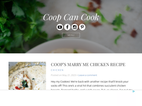'coopcancook.com' screenshot