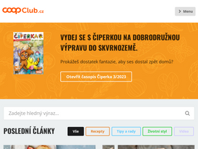 'coopclub.cz' screenshot