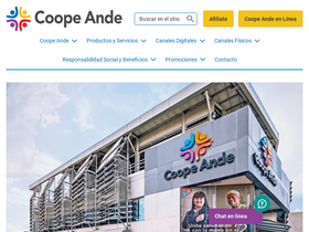 'coopeande1.com' screenshot