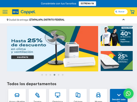 'coppel.com' screenshot