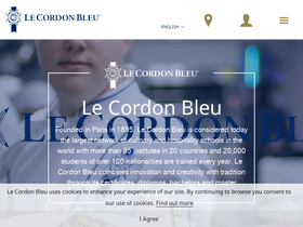 'cordonbleu.edu' screenshot