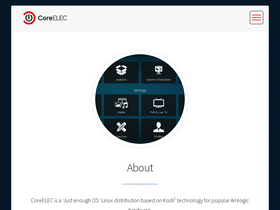 'coreelec.org' screenshot