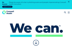 'corewellhealth.org' screenshot