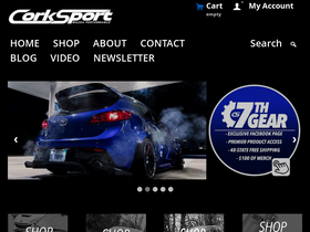 'corksport.com' screenshot