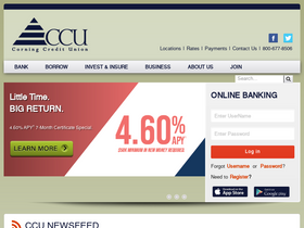 'corningcu.org' screenshot