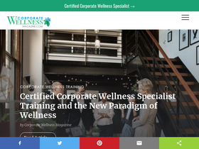'corporatewellnessmagazine.com' screenshot