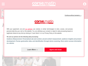 'corsematin.com' screenshot