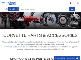 'corvettecentral.com' screenshot