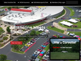 'corvettemuseum.org' screenshot