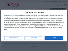 'corwin.com' screenshot