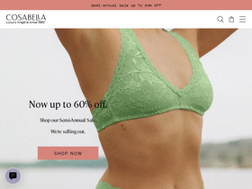 'cosabella.com' screenshot
