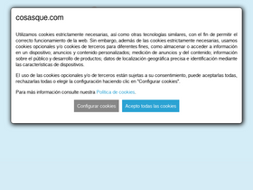 'cosasque.com' screenshot