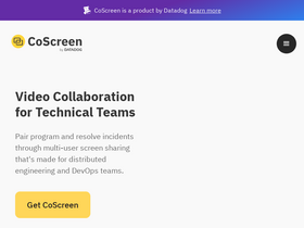 'coscreen.co' screenshot