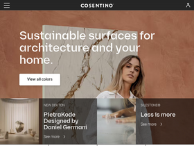 'cosentino.com' screenshot