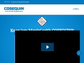 'cosequin.com' screenshot