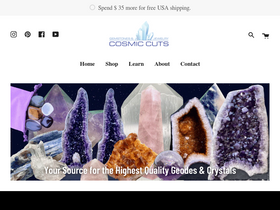 'cosmiccuts.com' screenshot