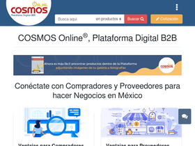 'cosmos.com.mx' screenshot