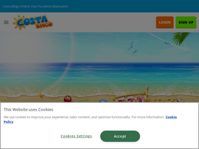 'costabingo.com' screenshot