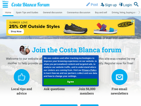 'costablancaforum.com' screenshot