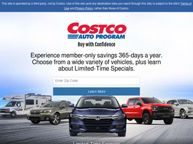 'costcoauto.com' screenshot