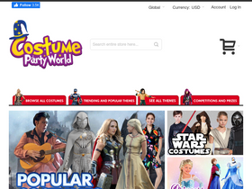 'costumepartyworld.com' screenshot