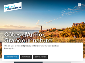 'cotesdarmor.com' screenshot