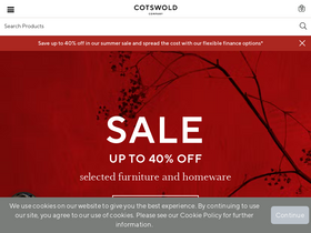 'cotswoldco.com' screenshot