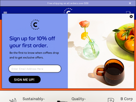 'counterculturecoffee.com' screenshot
