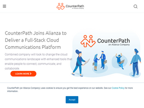 'counterpath.com' screenshot