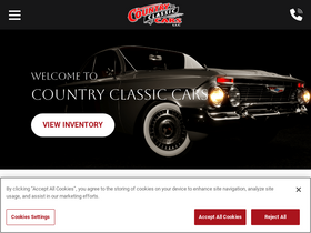 'countryclassiccars.com' screenshot