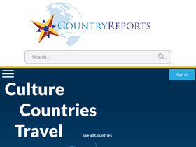 'countryreports.org' screenshot