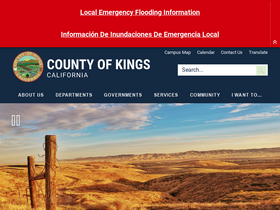 'countyofkings.com' screenshot