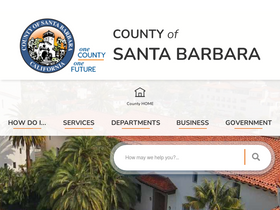 'countyofsb.org' screenshot