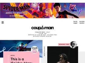 'coupdemainmagazine.com' screenshot
