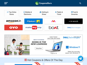 'couponzguru.com' screenshot