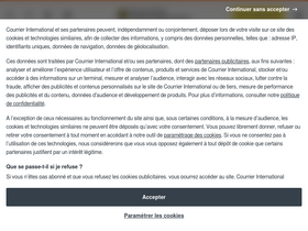 'courrierinternational.com' screenshot