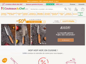 'couteauxduchef.com' screenshot