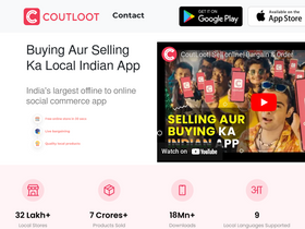 'coutloot.com' screenshot