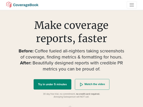 'coveragebook.com' screenshot