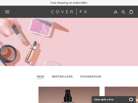 'coverfx.com' screenshot