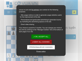 'covua-vn.com' screenshot