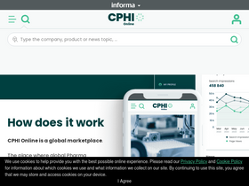 'cphi-online.com' screenshot