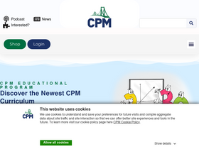 'cpm.org' screenshot