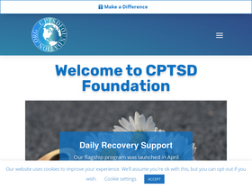 'cptsdfoundation.org' screenshot