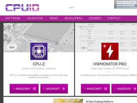 'cpuid.com' screenshot