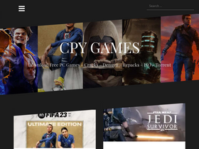 'cpygames.com' screenshot