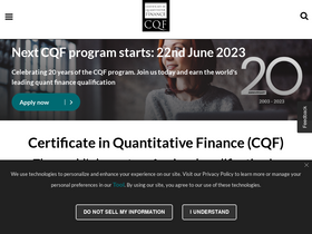 'cqf.com' screenshot