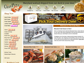 'crabplace.com' screenshot