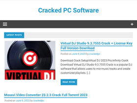 'crackedpc.org' screenshot